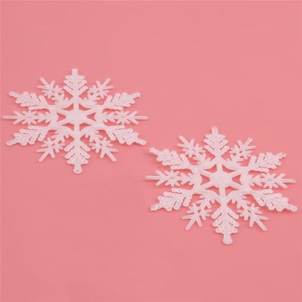 

christmas decorations 24pcs party white snowflake decor for home hanging pendants year xmas tree ornaments window decoration
