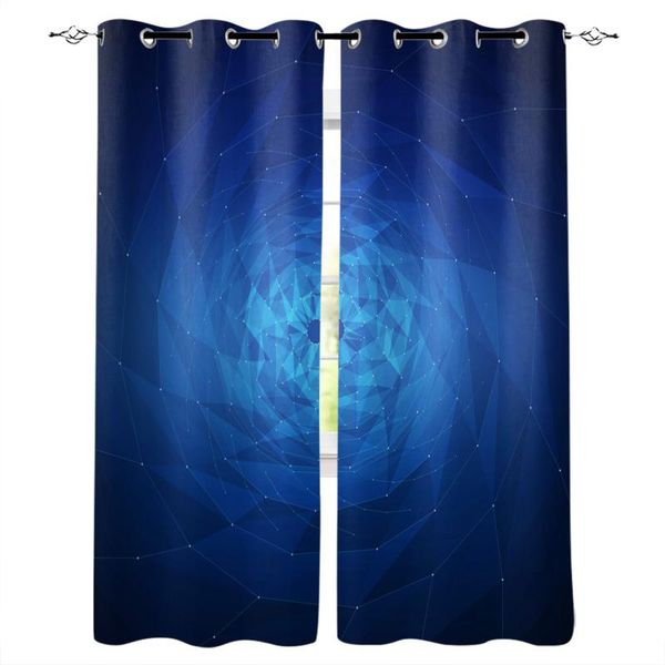 

vortex lines light shadow curtains in the living room kitchen bedroom interior decor curtain window divider home decoration & drapes