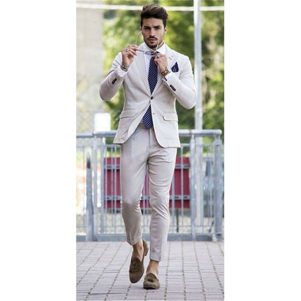

men's suits & blazers men's tux smolking bridegroom thin suit and culinary evening suits for marriage two pieces (jacket + pants), White;black