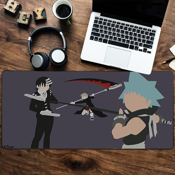 

mouse pads & wrist rests soul eater gaming pad computer gamer keyboard mat hyper beast desk mousepad for pc