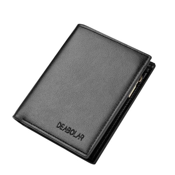 

wallets 2021 vintage ultra-thin short men with coin bag zipper purse man wallet male small money dollar slim cool card case, Red;black