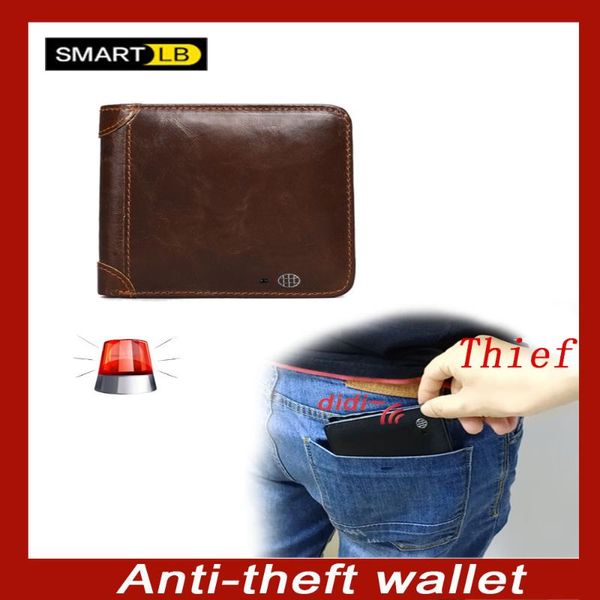 

wallets smart lb anti-theft cow leather men short wallet vintage male purse coin pouch pocket with card holder purses, Red;black