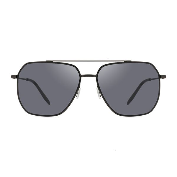 

fashion sunglasses sunglasses men metal cool sun glasses double bridge, Black