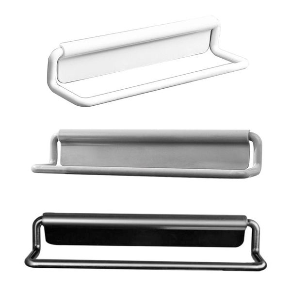 

bathroom wall-mounted punch-towel holder home bath storage shelf racks