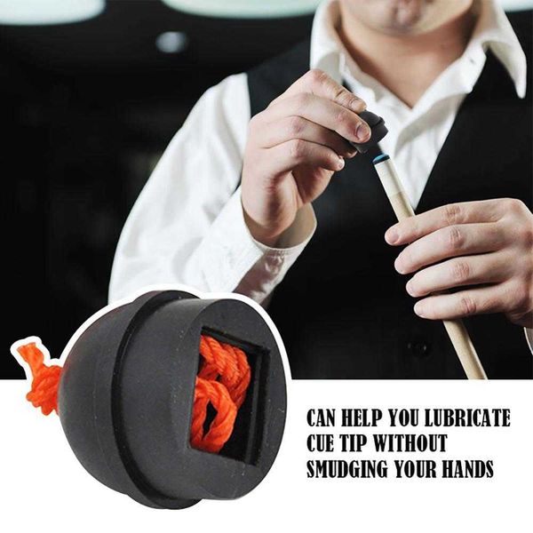 

1pc 4 colors rubber chalk holders with string for billiard pool snooker table cue stick club billiard accessories