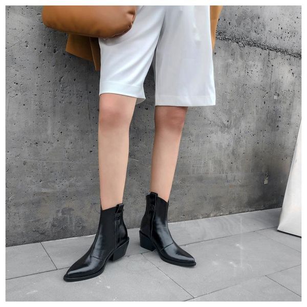 

boots 2021 winter european and american style fashion wild women's boots, high heels boots., Black