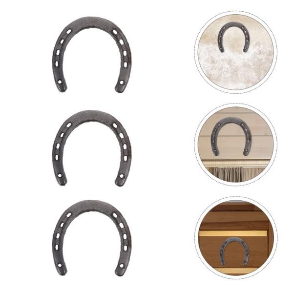 

3pcs horseshoe hanging decor wall decoration unique adornment party favor