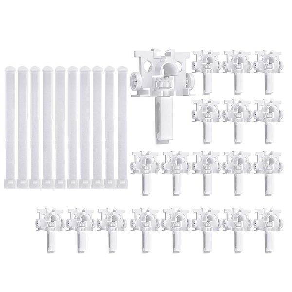 

other home decor vertical blind repair carrier with stem blinds kit white replacement parts20pcs