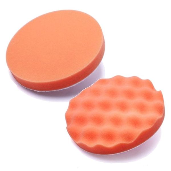 

care products 5pcs 2"/3"/4"/5"/6"/7" sponge foam polishing pads buffing for car beauty waxing pad