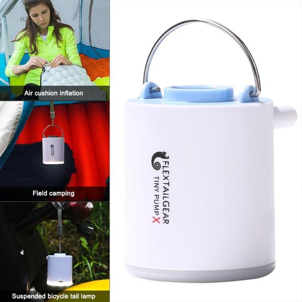 

mini electric inflatable pump ultralight usb charging multifunctional outdoor air 3 modes camping light portable lanterns