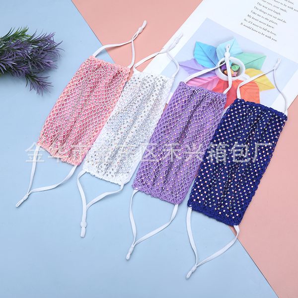 

rhintone creative mask fashion band drill cotton personalized dust screen