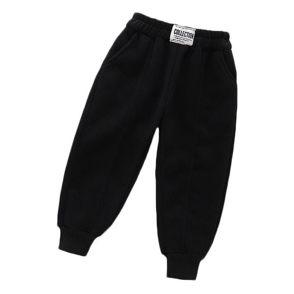 

trousers children's one-piece velvet pants autumn and winter boys girls korean version plus thickened sweatpants warm, Blue
