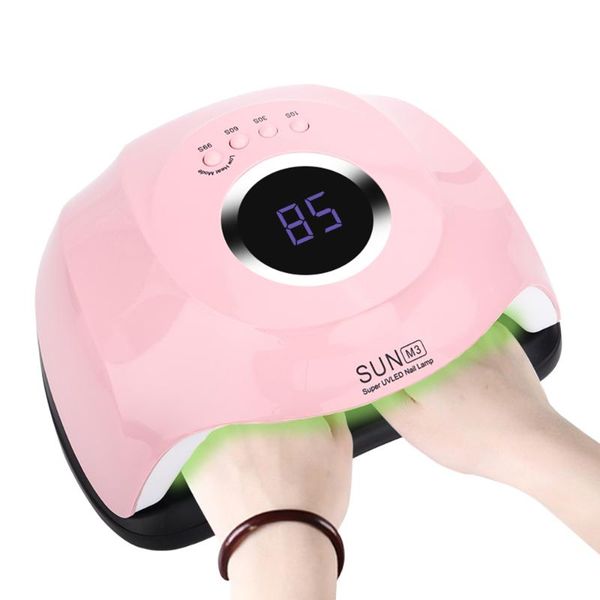 

nail dryers uv led lamp dryer sun m3 with 45 beads light art gel polish professional quick drying display