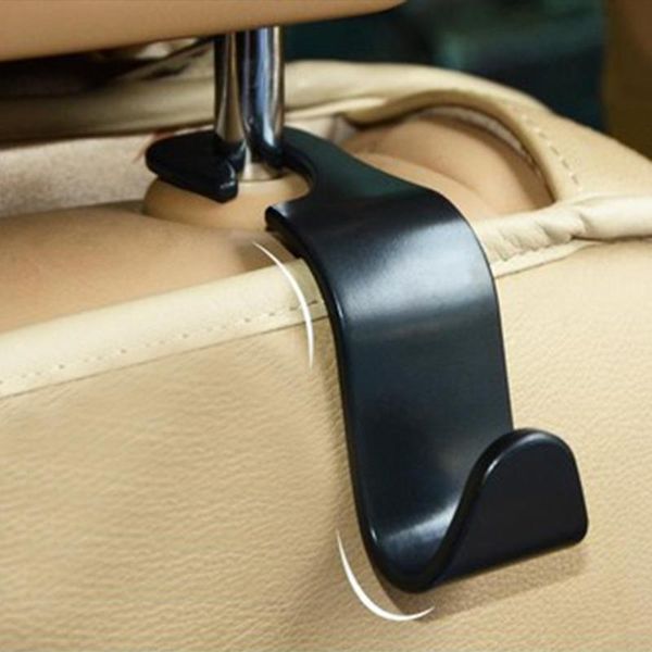 

hooks & rails universal car seat back hook accessories interior portable hanger holder storage for bag purse cloth decoration
