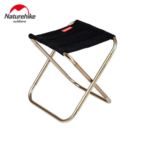 

fishing accessories naturehike lightweight outdoor camping chair aluminium folding collapsible beach seats hiking stool nh17z012-l