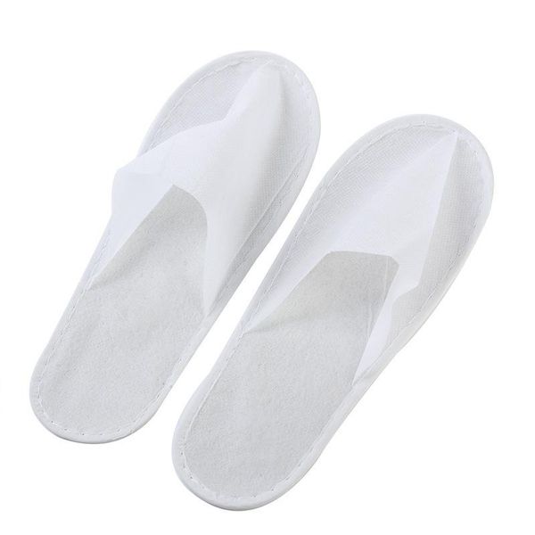 

slippers 24 pairs of disposable spa, guest, nail salon use, Black