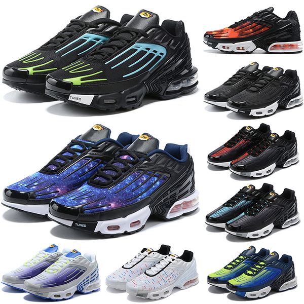 

plus 3 classic running shoes original man woman triple white black red iridescent laser blue sky og bred hyper orange spider cool nebula usa