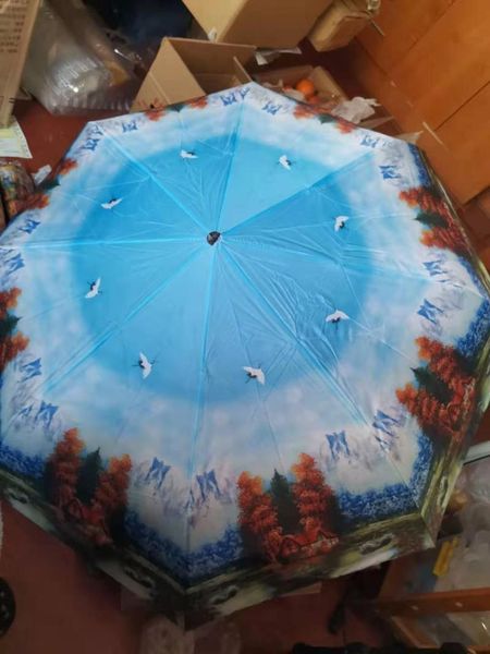 

umbrellas fully automatic wind umbrella for landscape painting