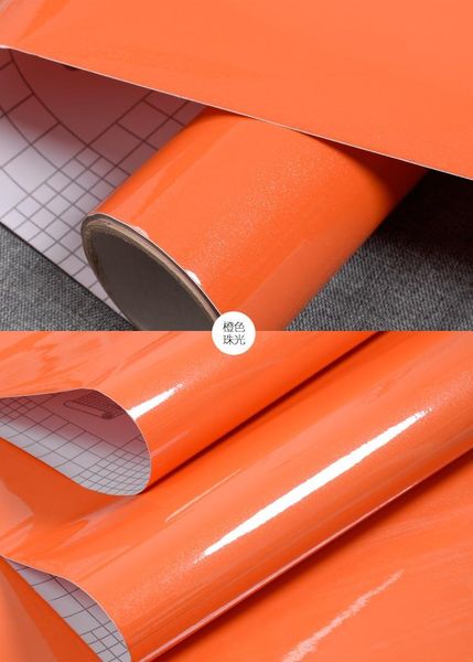 

wallpapers self-adhesive thick anti-paint 13colors stickers 5m wallpaper refurbished furniture wardrobe cabinet kitchen