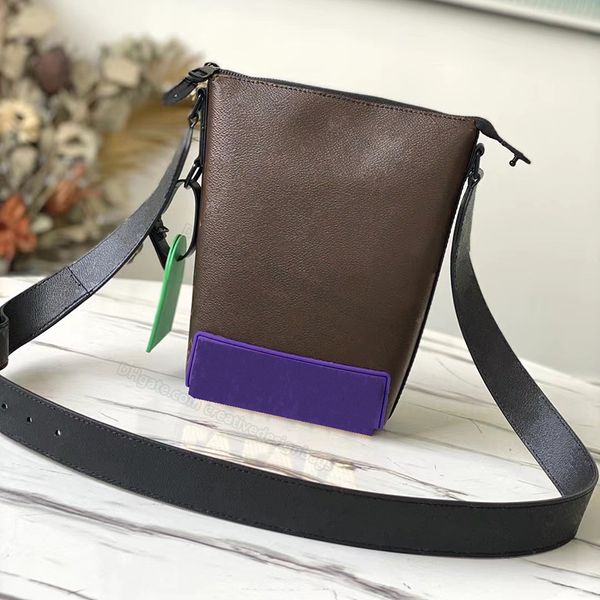 

10a l bag women messenger shoulder bags handbag cross body classic fries bag ladies high canvas latex letters zipper dinner purse 57966 16.5