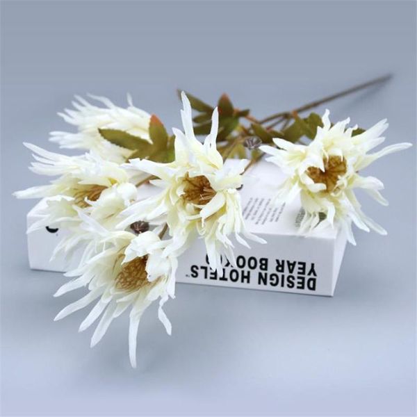 

fake flame chrysanthemum 31.89" length simulation autumn gerbera for wedding home decorative artificial flowers & wreaths