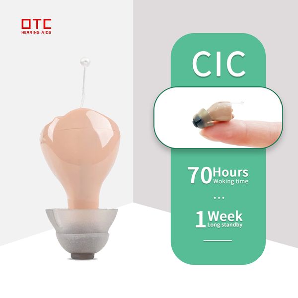 

new invisible digital hearing aids 4 channel hearing aid cic audifonos hearing device amplifier for elderlyscouts