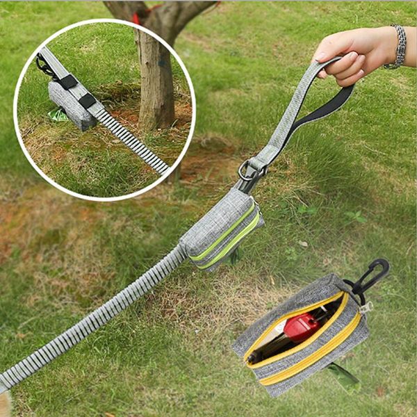

pet waste bag dispenser for dog holder plastic garbage carrier case poop bags supply travel & outdoors
