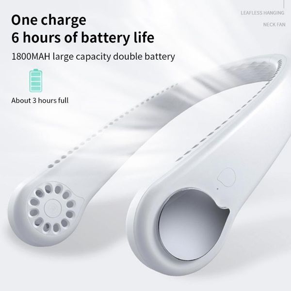 

hanging neck fan portable bladeless sports usb rechargeable for home outdoor air conditioner cooler electric fans