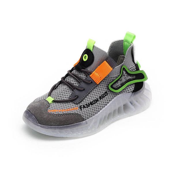 

children athletic kids shoes boys sneakers leather girls footwear spring autumn moccasins soft sports running shoe b8051, Black
