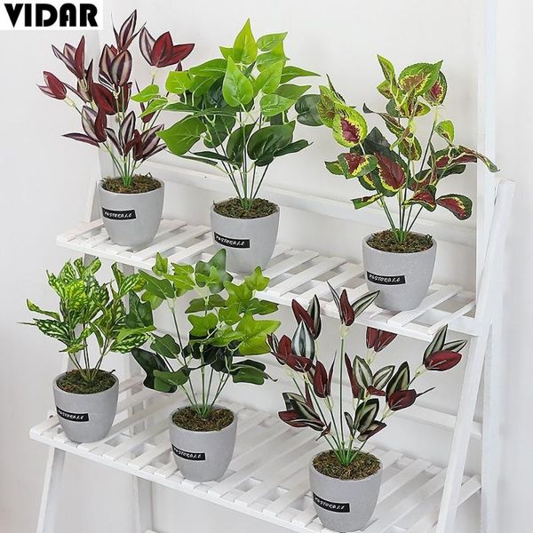 

nordic ins simulation plant green cement pot potted living room office home decoration fake flower decorative flowers & wreaths