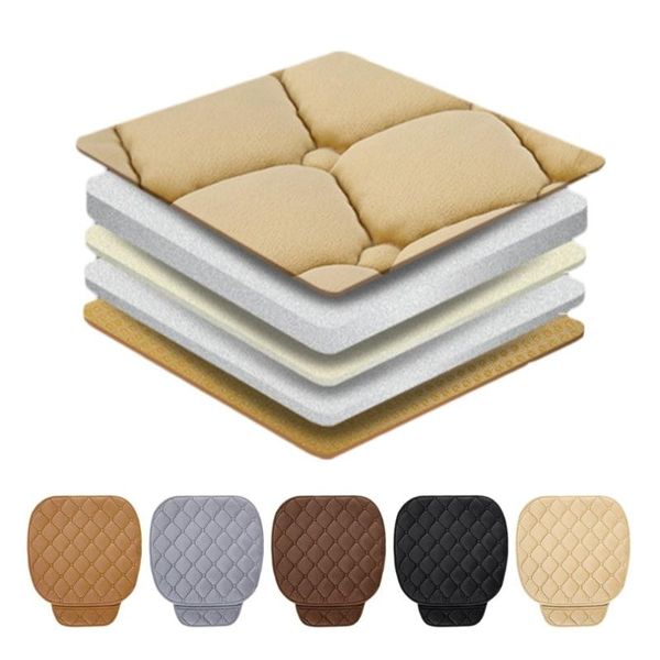 

car seat covers cover winter warm cushion anti-slip universal front rear back chair pad for vehicle auto protector