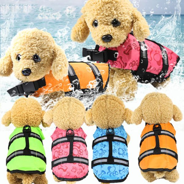 

big dog life et teddy swimsuit gold haired corky swimming circle pet suppli