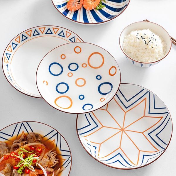 

dishes & plates japanese net red ceramic set creative household