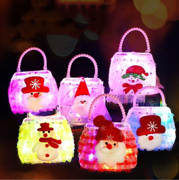 Creative Luminous Bolsas Crianças Brinquedos Casa Brinquedos Handmade Kids Favoritar Aniversário Presentes podem segurar alguns itens pequenos