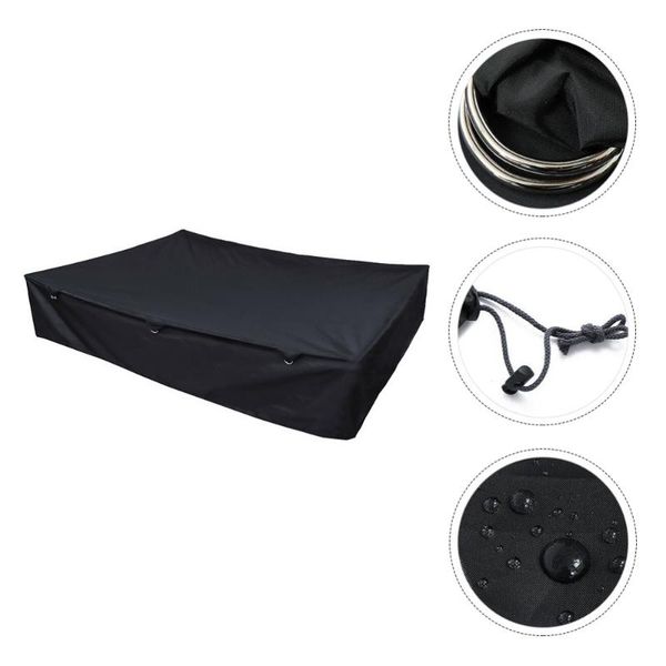 

parts outdoor dust cover chair protective garden waterproof (black)