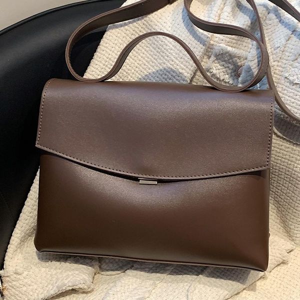 

evening bags vintage large tote bag 2021 winter high-quality pu leather women's designer handbag shoulder messenger