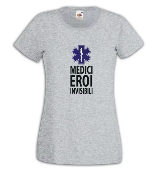 

t-shirt shirt women j3788 doctors nurses e.r. heroes invisible, White;black