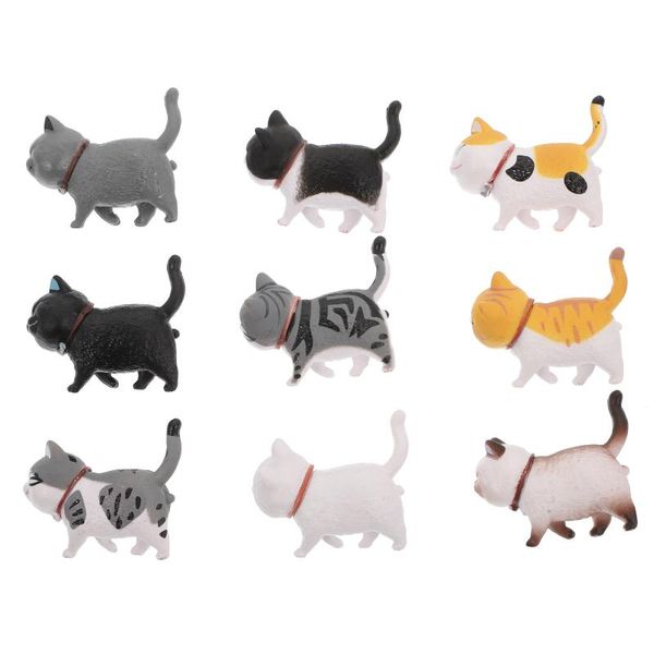 

fridge magnets pcs cat decorative animal 3d stereo stickers