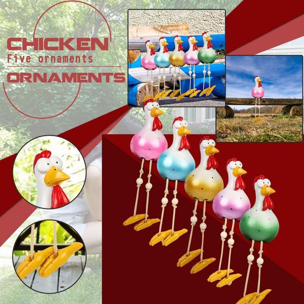 

garden decorations resin chicken decoration animal pottery ornaments long mouth