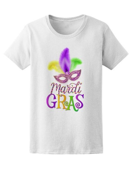 

mardi gras big mask men fashion cotton t-shirt men's t-shirts, White;black