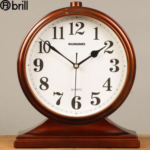 

table clock digital retro modern design clocks desk standing reloj de cocina cute decorative farmhouse decor kitchen vintage 502 wall
