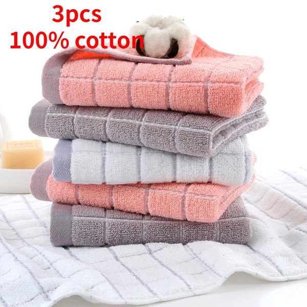 

3pcs pure cotton jacquard square towel gift custom wedding soft absorbent face wholesale fast water absorption