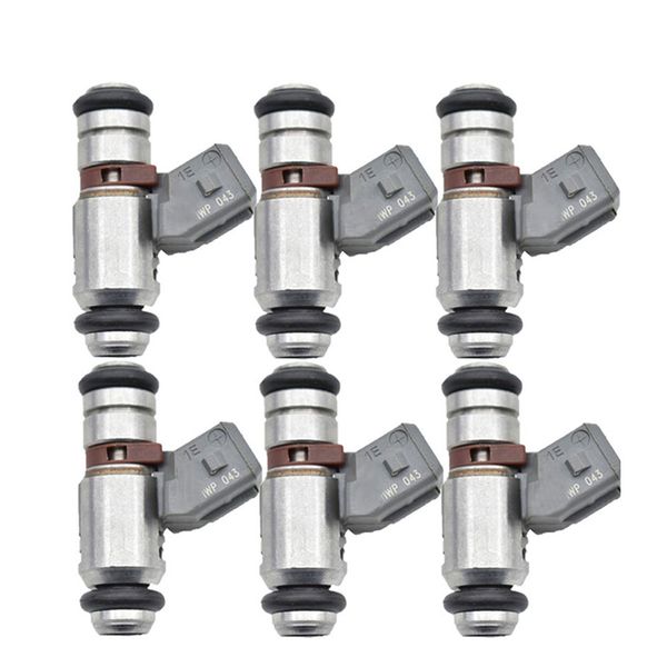 

6x fuel injector nozzle iwp043 iwp-043 for fiat v-w gol parati quantum santana ducati oem car engine valve car-styling