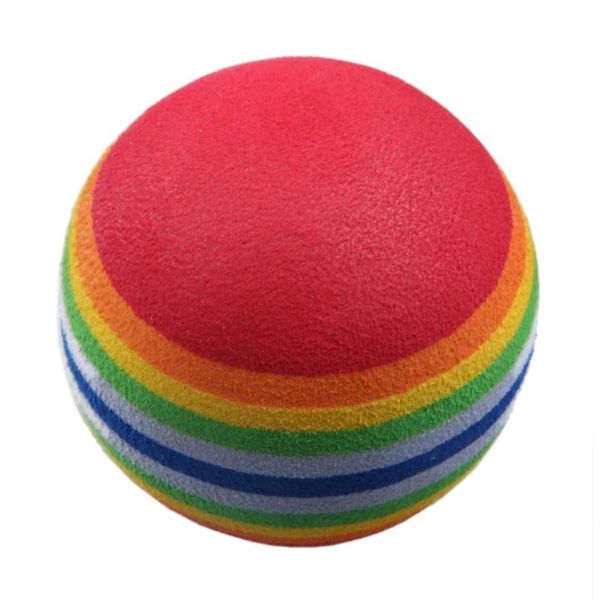 

golf balls 50pcs swing training aids indoor practice sponge foam rainbow