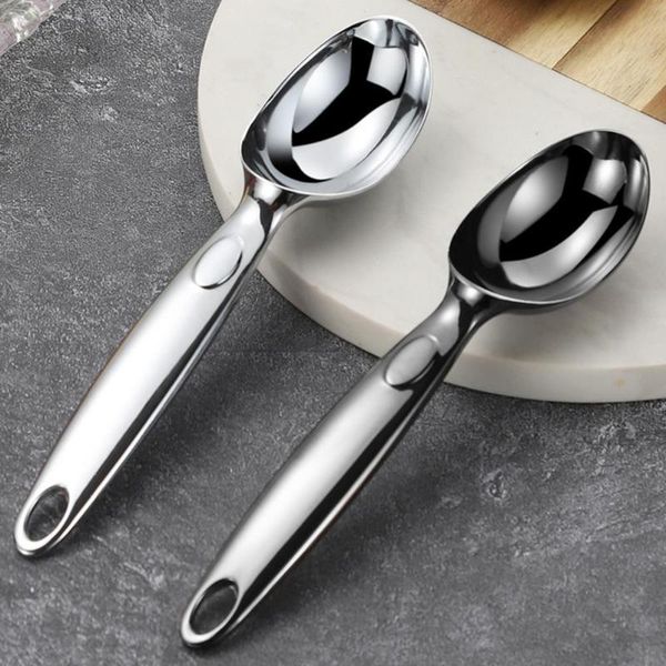 

spoons 2021 stainless steel ice cream watermelon -yogurt jelly cake dessert mashed potatoes durable anti-slip spoon kitchen accessories
