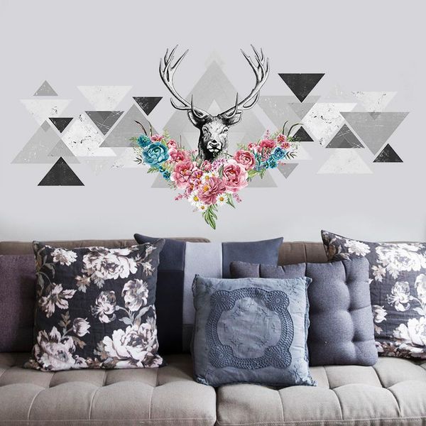 

wall stickers lovely deer removable art pvc for kids rooms mural custom