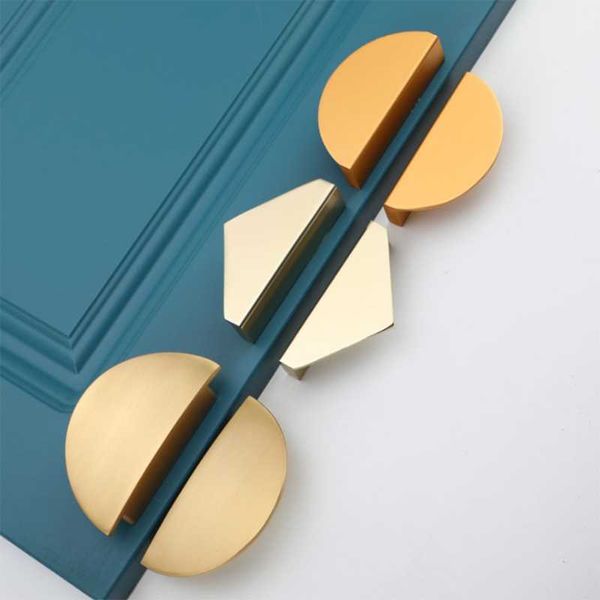 

handles & pulls modern household cupboard cabinet space aluminium embedded drawer wardrobe door knob handle