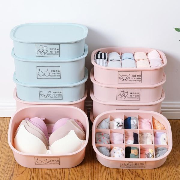 

storage drawers large capacity clothes box case plastic drawer type underwear bra socks tie organizer