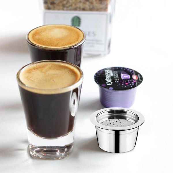 

coffee filters 304 stainless steel shell repeatedly used filter compatible with k fee machine fast delivery qm