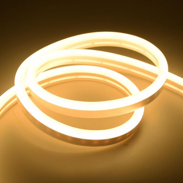 

strips dc 12v strip led light waterproof smd 2835 flexible neon lights for home decoration warm white 1m 2m 5m